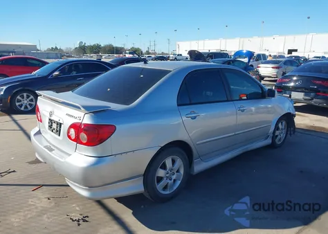 2005 Toyota Corolla S из США, поврежденный, VIN 2T1BR32E05C400632